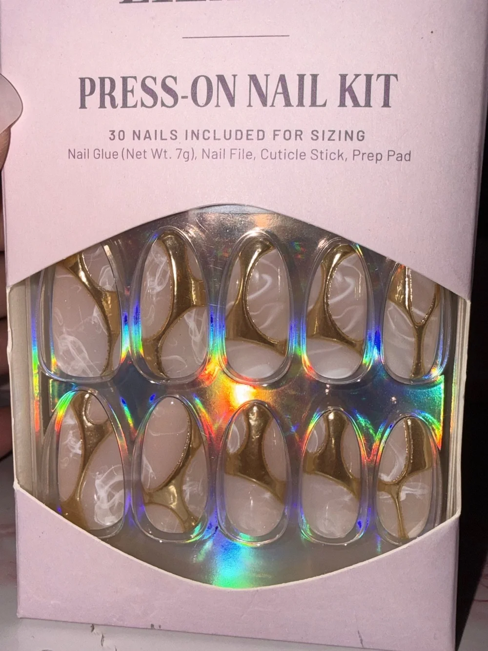 Lilac st press nail
